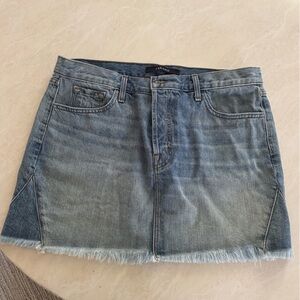J Brand Denim Mini Skirt